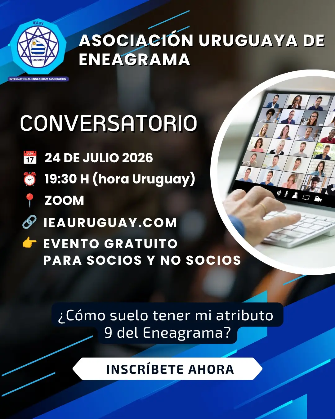 Webinar Eneagrama Biocorporal: Conexión entre cuerpo, mente y espíritu